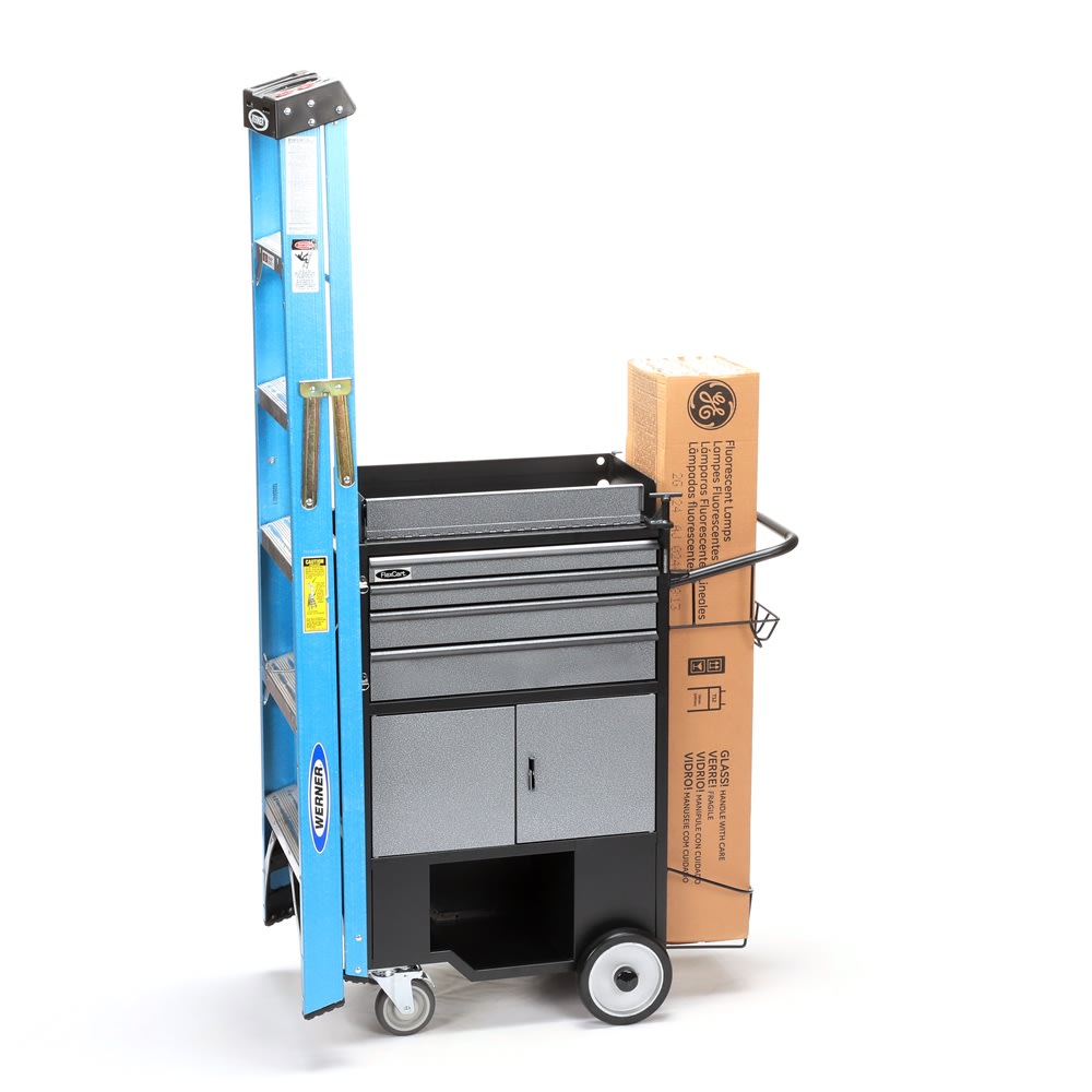 GuestSupply US | FlexCart Light Bulb Cart, No Tools (FC-400LBC)